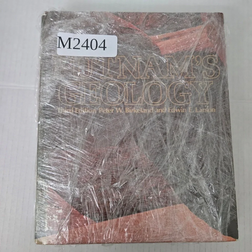 Vintage 1978 Putnams Geology 3rd Ed Birkeland Larson Textbook Hardcover OUP